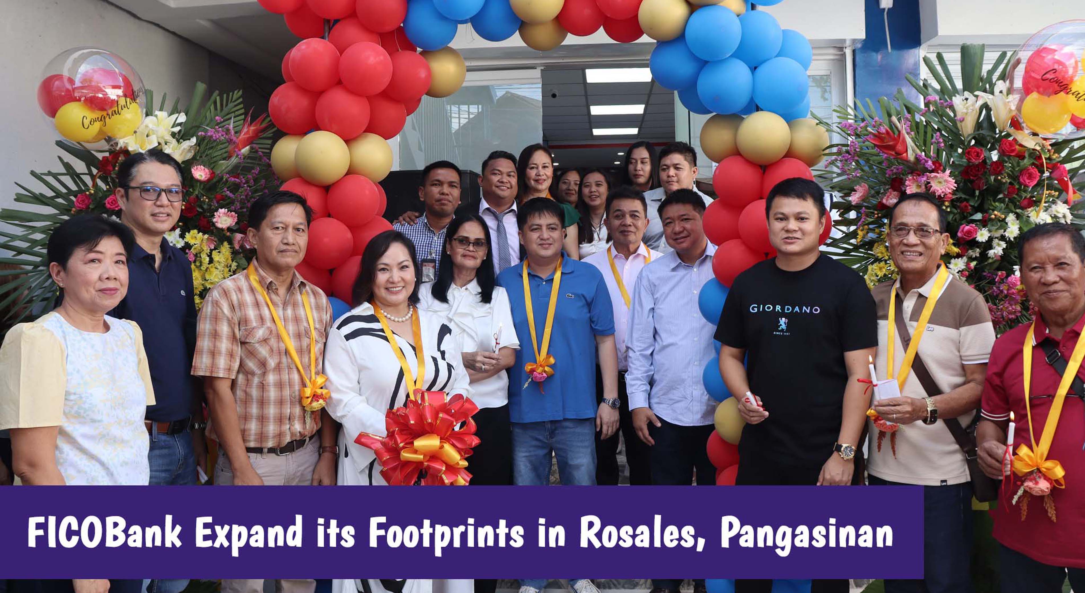 FICOBank Expand its Footprints in Rosales, Pangasinan